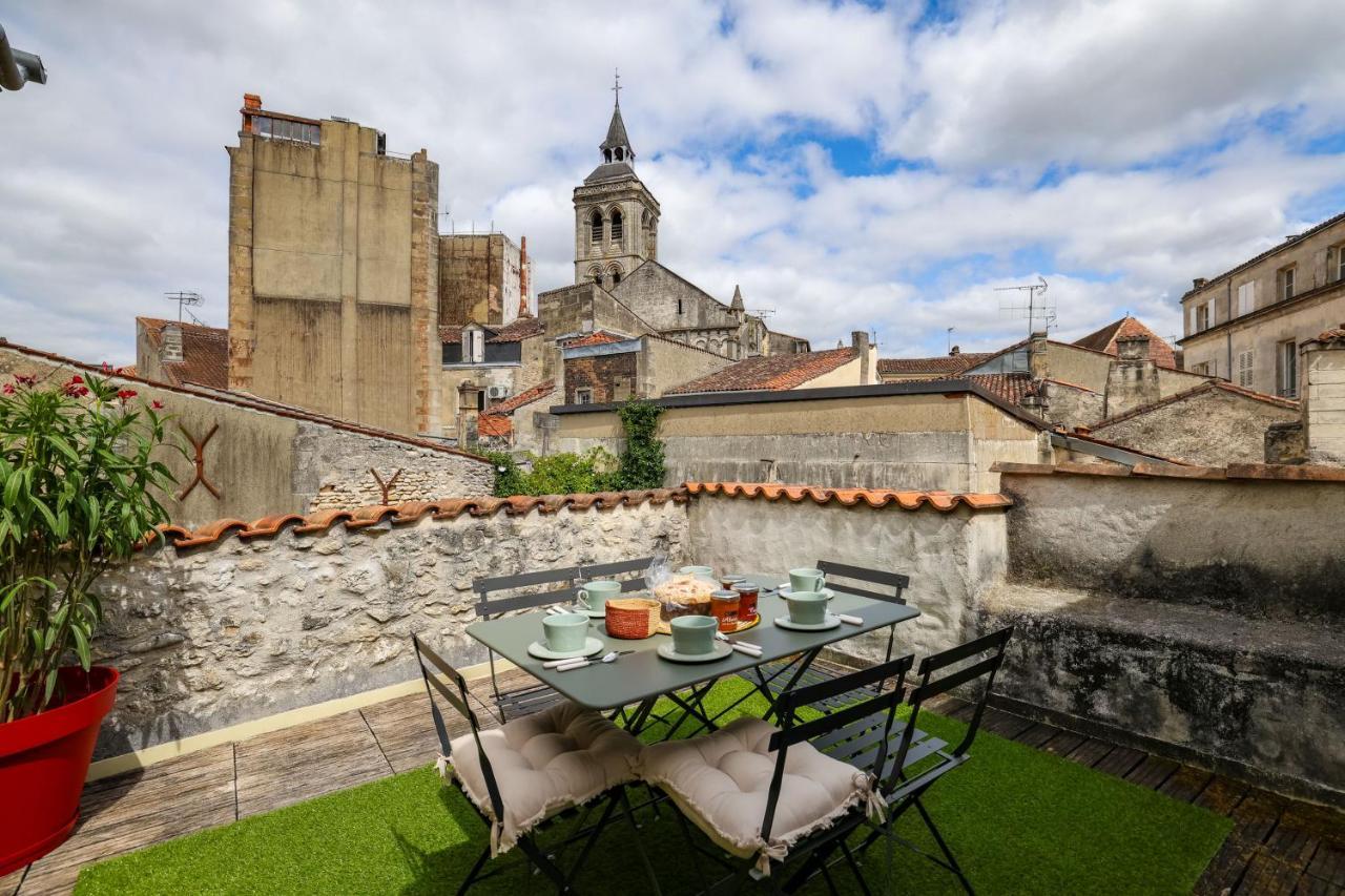 Tour Du Palais #Terrasse #Vue Διαμέρισμα Κονιάκ Εξωτερικό φωτογραφία